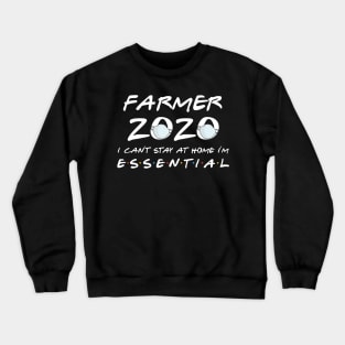 Farmer 2020 Quarantine Gift Crewneck Sweatshirt